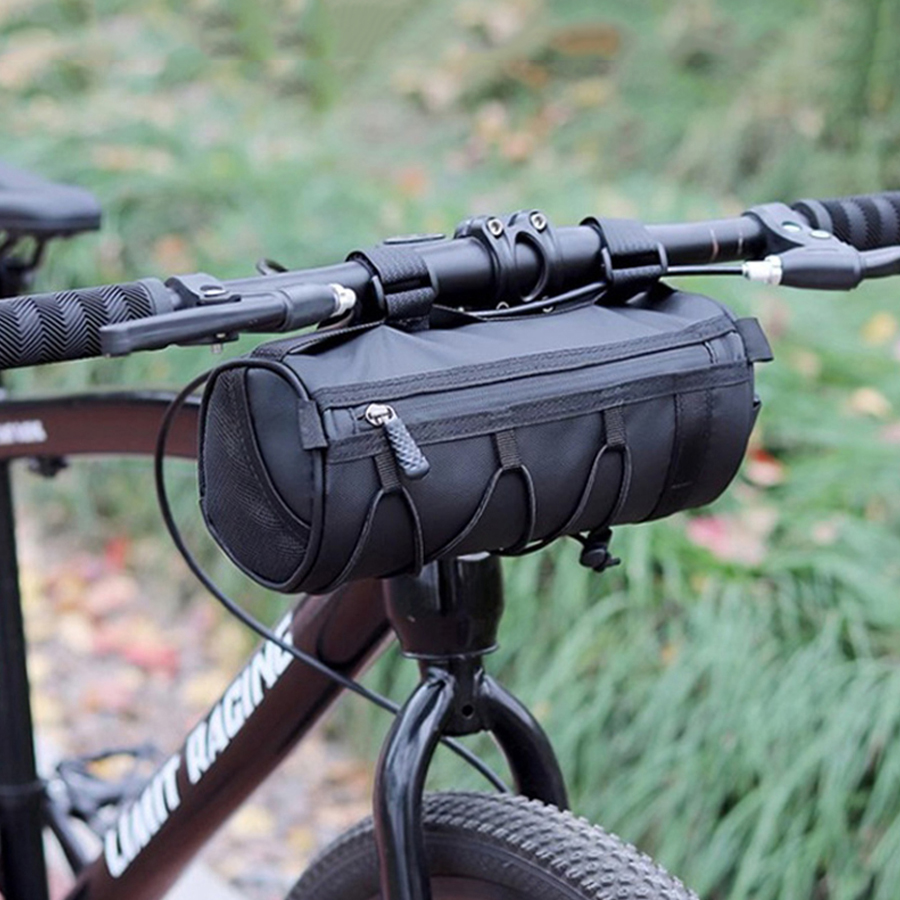 Mountain Biking Hip Pack - 防水自転車ハンドルバーバッグ多機能自転車収納バッグ（マウンテンロードサイクリング用）
