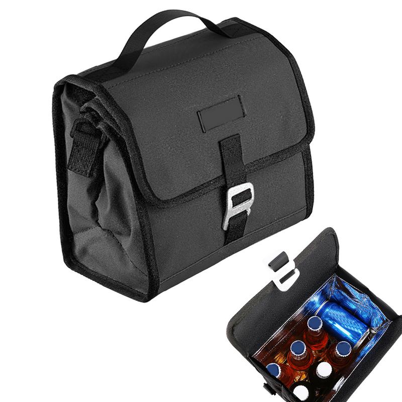 Mountain Biking Hip Pack - 自転車収納ポーチ,断熱材付き防水ポケットバッグ,ハンドルバーのクロスオーバー,マウンテンバイクとロードバイク用