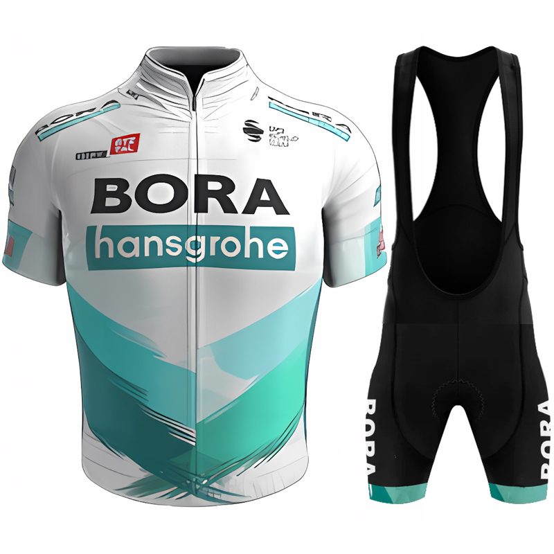 Mountain Biking Uci - メンズサイクリングブラウス自転車衣装レーシングバイク Mtb UCI BORA ALPECIN 衣類男性レーザーカットスリーブビブマウンテンサマージャージ