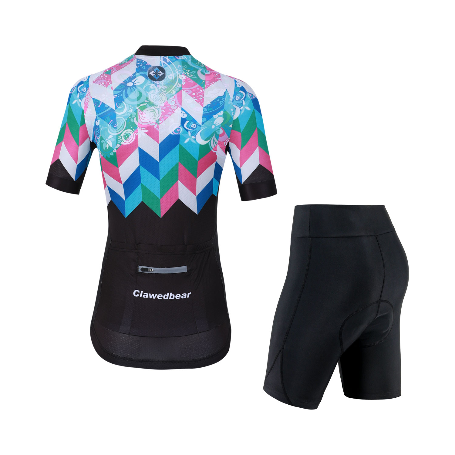 新しいサイクリングジャージセット通気性生地ジャージ衣装女性の - Mountain Biking Outfits Women のレビューと価格