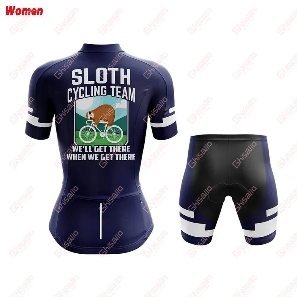 ナマケモノサイクリングポリエステルサイクリング服制服ジャージ - Mountain Biking Outfits Women のレビューと価格