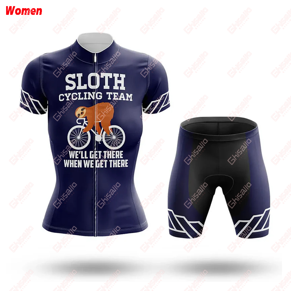 ナマケモノサイクリングポリエステルサイクリング服制服ジャージ - Mountain Biking Outfits Women のレビューと価格