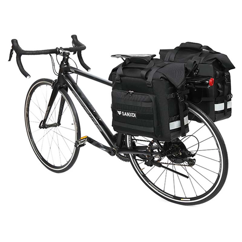 大容量マウンテンバイク用シングル/ダブルサイドキャリアバッグ - Mountain Biking Bag のレビューと価格