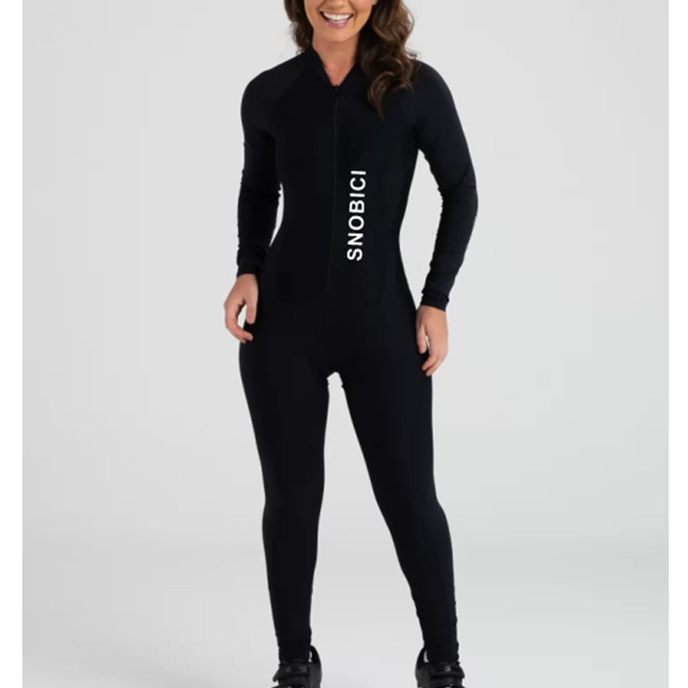 Macaquinho-レディース長袖サイクリングスキンスーツ - Mountain Biking Outfits Women のレビューと価格