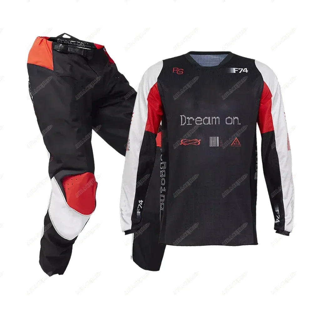 レース仕様ジャージパンツコンボセット モトクロス マウンテン - Mountain Biking Outfits Women のレビューと価格