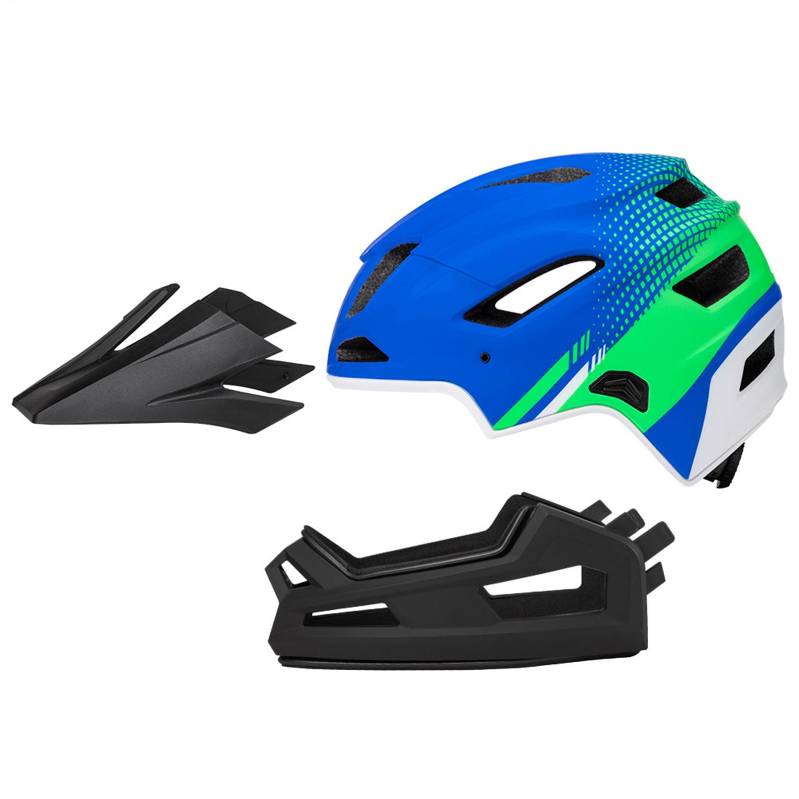 マウンテンバイクフルフェイスヘルメットサイクリング頭部保護衝 - Mountain Biking Full Face Helmet のレビューと価格