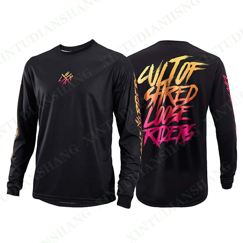 2023 ルーズライダーメンズ長袖ジャージ BMX エンデュ - Mountain Biking Long Sleeve Shirt のレビューと価格