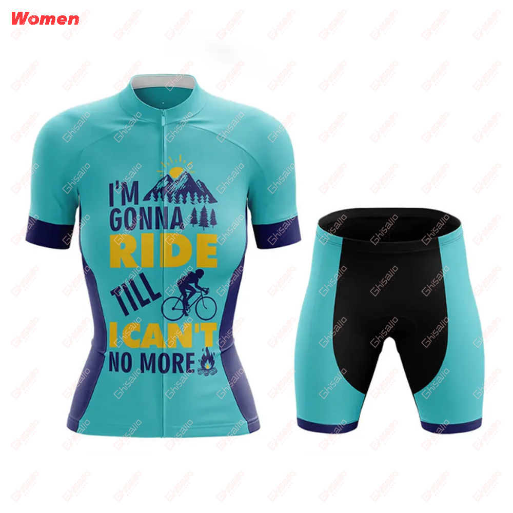 新しいおばあちゃんポリエステルサイクリング服制服ジャージ女性 - Mountain Biking Outfits Women のレビューと価格