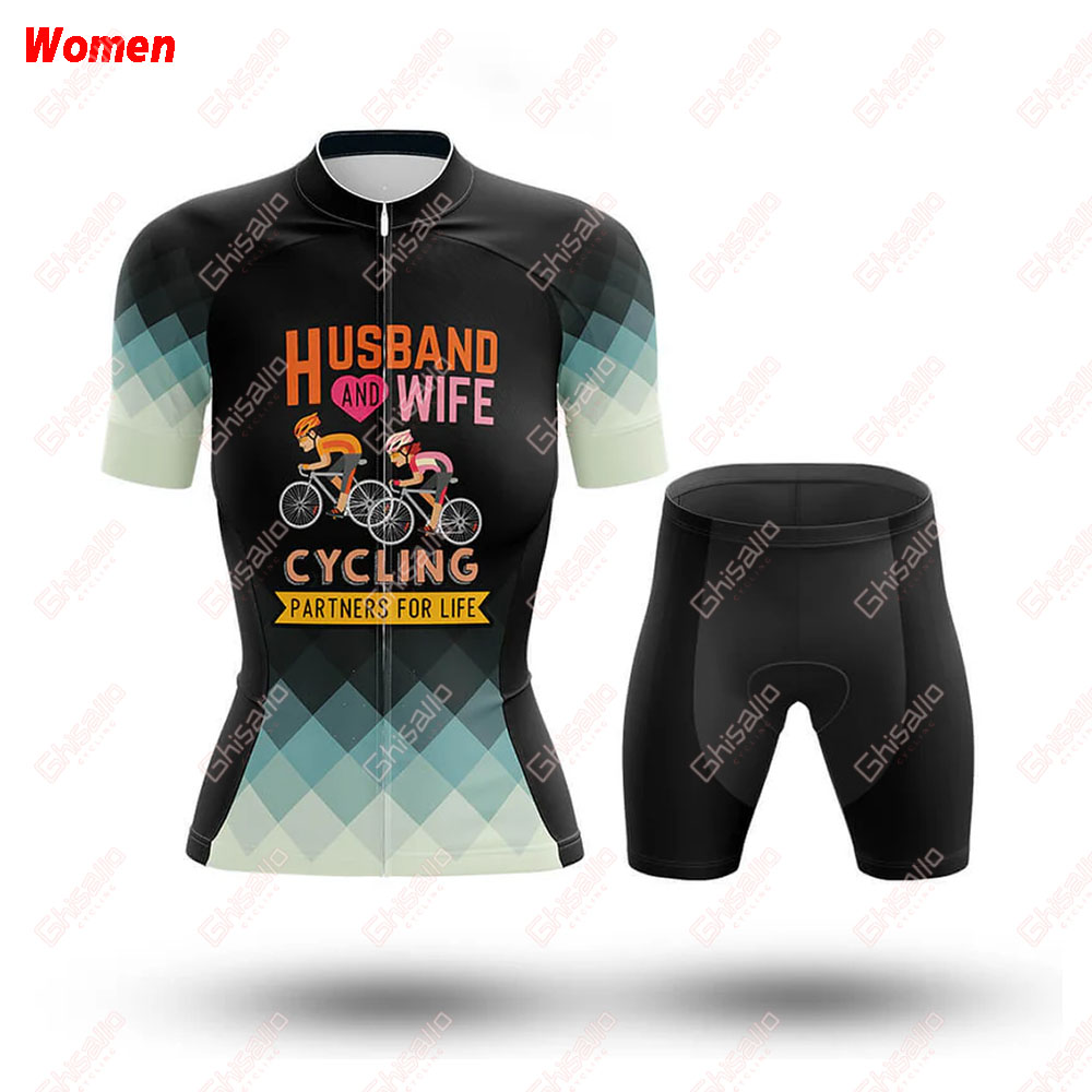 夫と妻ポリエステルサイクリング服制服ジャージ女性のバイクショ - Mountain Biking Outfits Women のレビューと価格