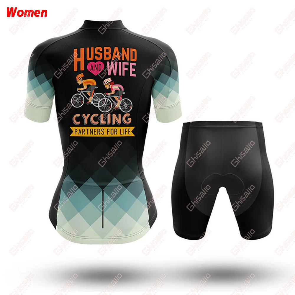 夫と妻ポリエステルサイクリング服制服ジャージ女性のバイクショ - Mountain Biking Outfits Women のレビューと価格