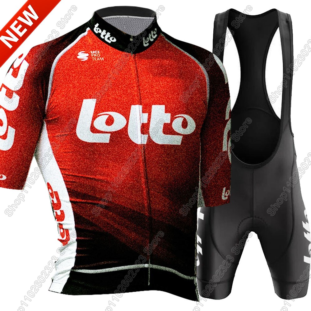 ロトチーム2025サイクリングジャージセット サマーベルギー - Mountain Biking Pants のレビューと価格