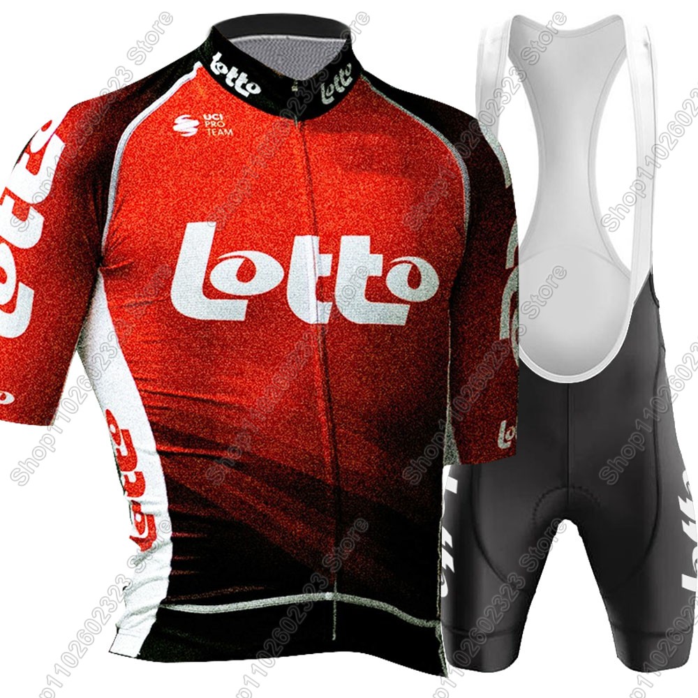 ロトチーム2025サイクリングジャージセット サマーベルギー - Mountain Biking Pants のレビューと価格