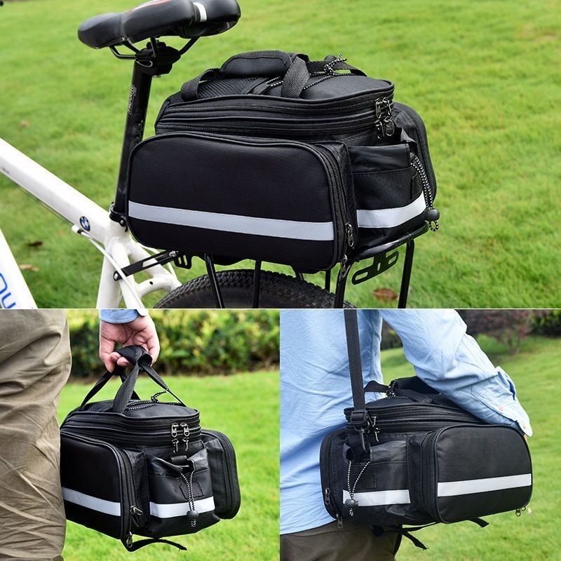 大容量自転車パニアバッグ、自転車リアラックテールバッグ、マウ - Mountain Biking Bag のレビューと価格