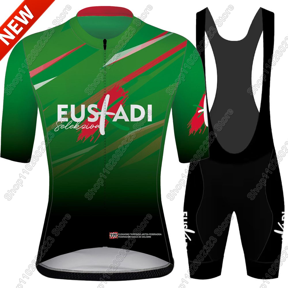 Euskadi チームサイクリングジャージ 2026 セット - Mountain Biking Pants のレビューと価格