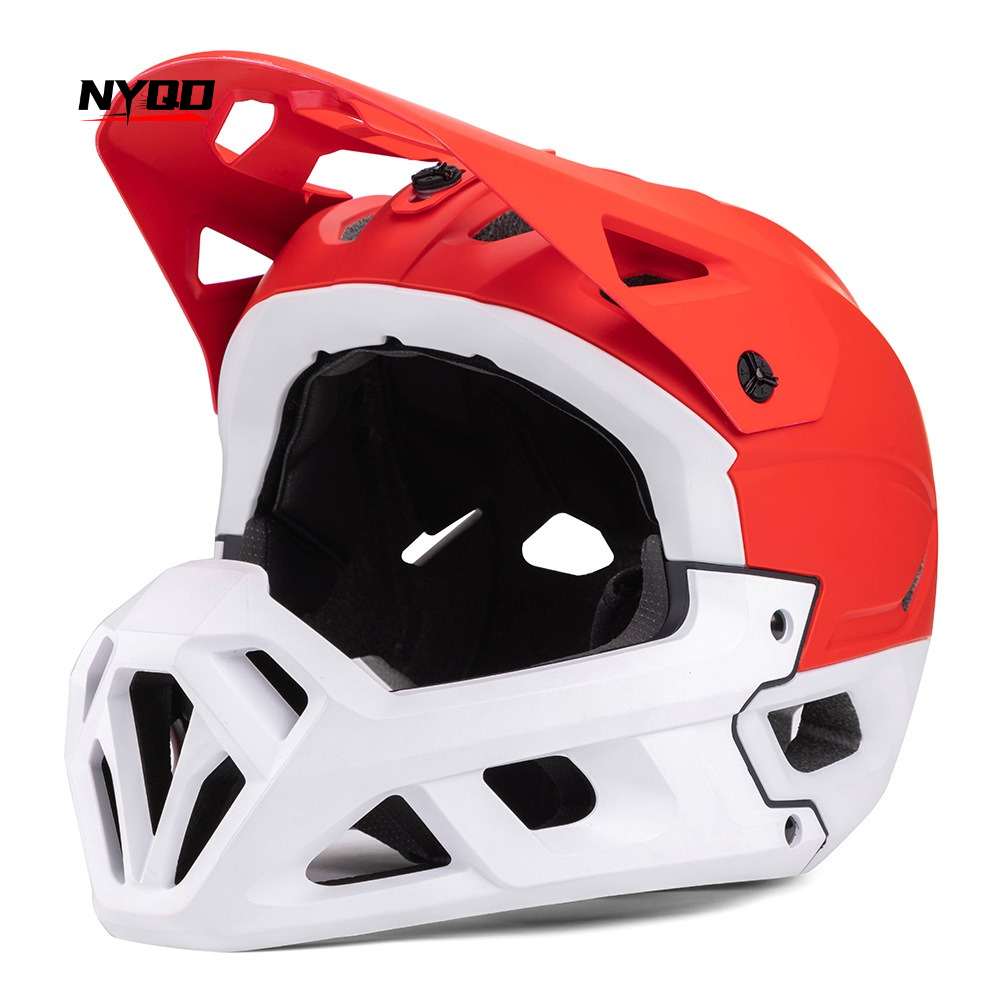 大人用レーシングダウンヒルMTBヘルメット メンズ/レディー - Mountain Biking Full Face Helmet のレビューと価格