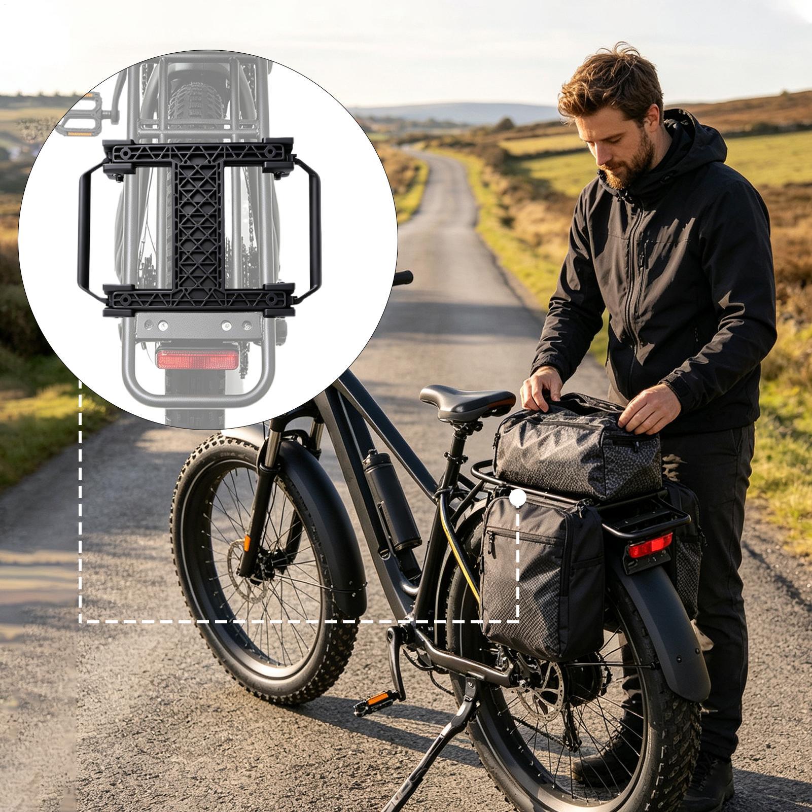 バイクバッグバックルマウントクイックリリース調整可能な幅マウ - Mountain Biking Bag のレビューと価格