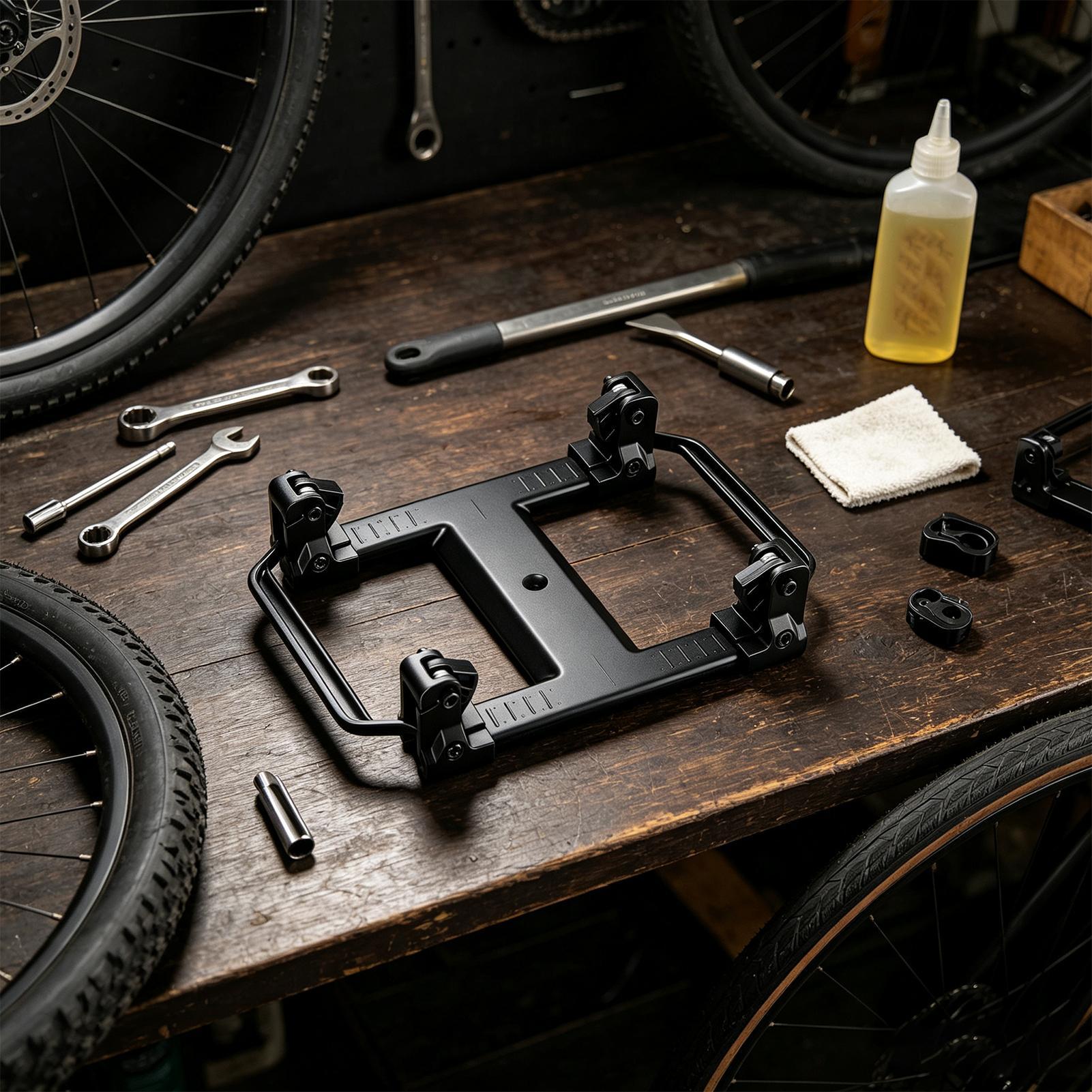 バイクバッグバックルマウントクイックリリース調整可能な幅マウ - Mountain Biking Bag のレビューと価格