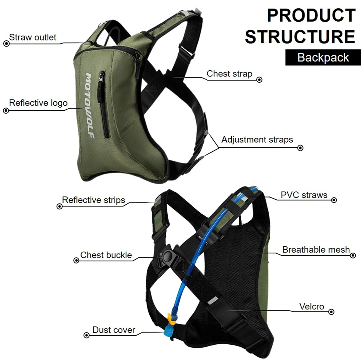 バイク サイクリング ハイドレーションパック MTB オフロ - Mountain Biking Hip Pack のレビューと価格