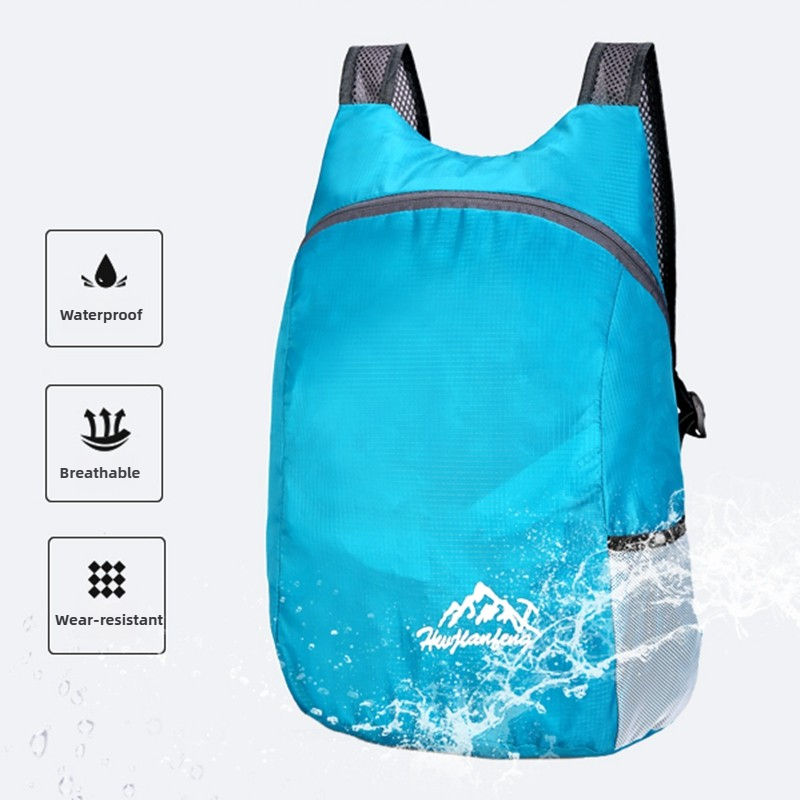 折りたたみバックパック旅行アウトドアバッグハイキング大容量旅 - Mountain Biking Bag のレビューと価格