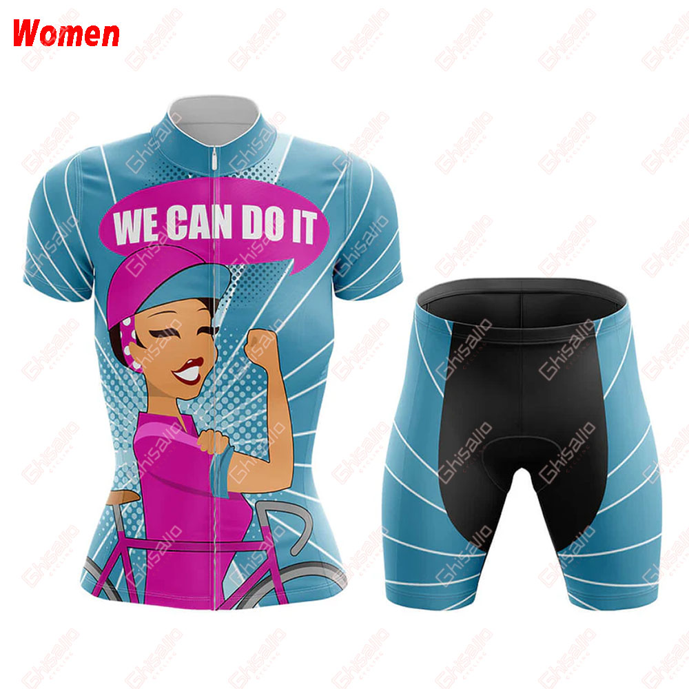 女の子のようなポリエステルサイクリング服ユニフォームジャージ - Mountain Biking Outfits Women のレビューと価格