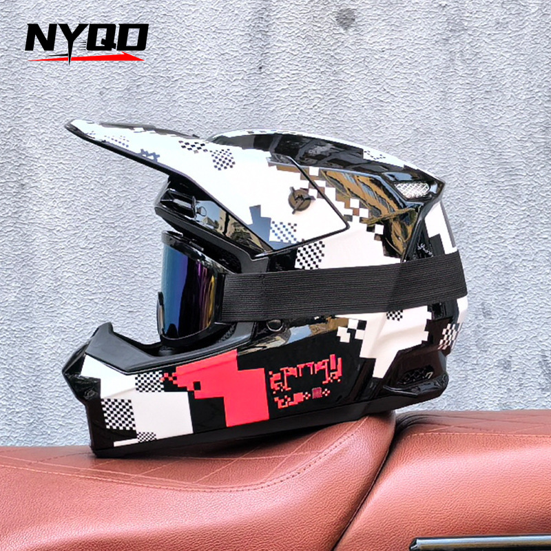 オルズ オフロード 3ピース ヘルメット ダウンヒル ウッド - Mountain Biking Full Face Helmet のレビューと価格