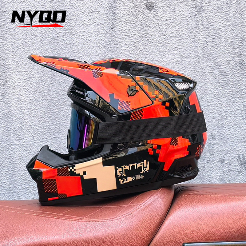 オルズ オフロード 3ピース ヘルメット ダウンヒル ウッド - Mountain Biking Full Face Helmet のレビューと価格