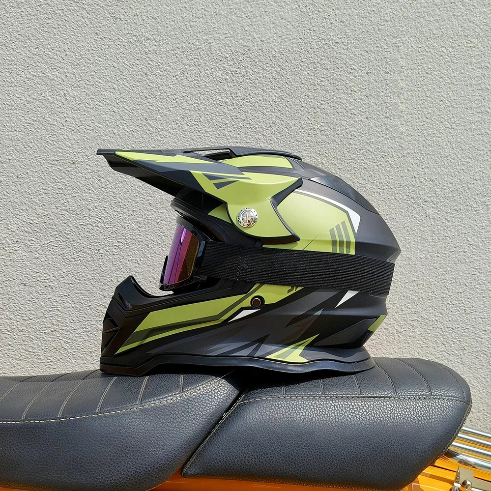 プロ仕様 大人用 アウトドア フルフェイス マウンテンバイク - Mountain Biking Full Face Helmet のレビューと価格
