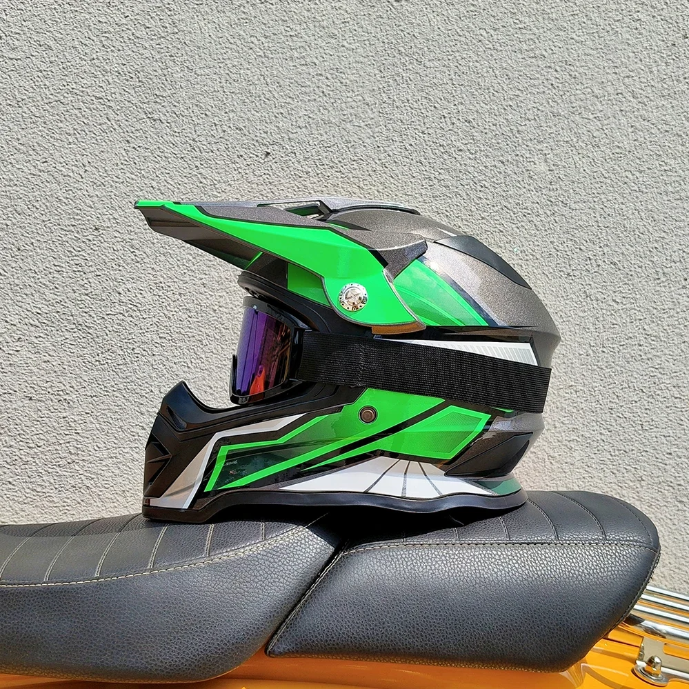 プロ仕様 大人用 アウトドア フルフェイス マウンテンバイク - Mountain Biking Full Face Helmet のレビューと価格