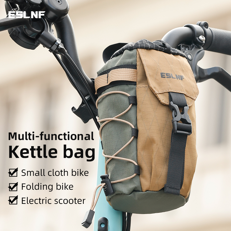 レトロな防雨自転車ハンドルバーバッグ、耐候性サイクリングポー - Mountain Biking Hip Pack のレビューと価格