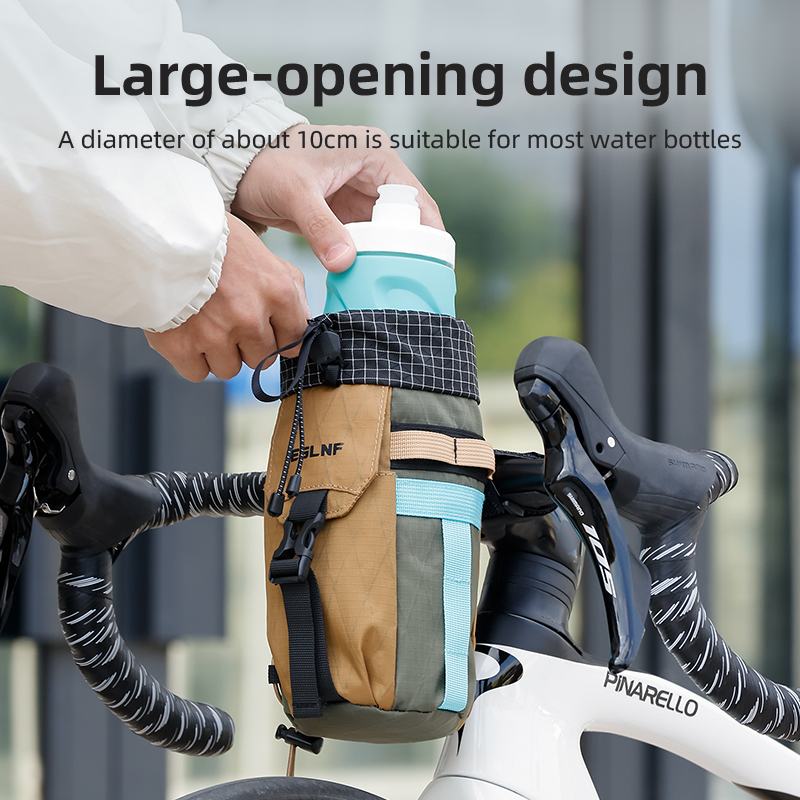 レトロな防雨自転車ハンドルバーバッグ、耐候性サイクリングポー - Mountain Biking Hip Pack のレビューと価格