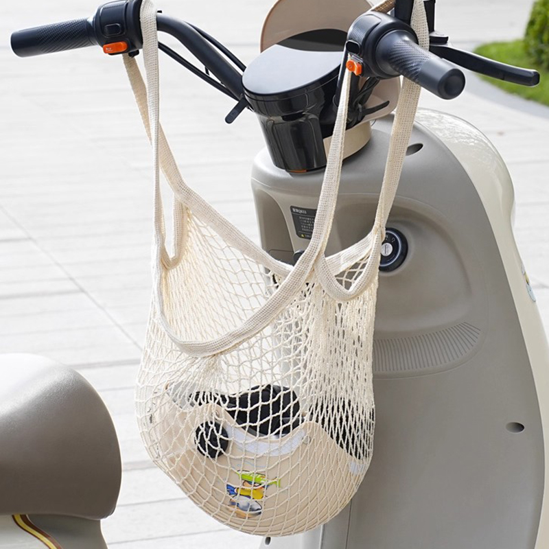 バイクヘルメット用ラゲッジネット、スクーター収納メッシュバッ - Mountain Biking Bag のレビューと価格
