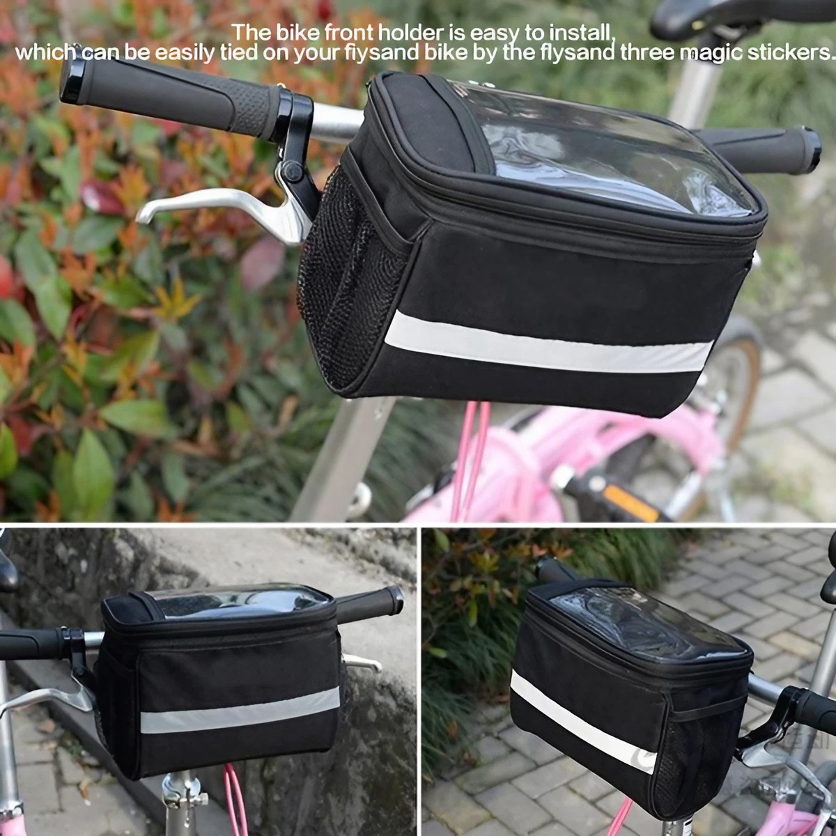 防水サイクリングフロントバッグ大容量折りたたみ式マウンテンバ - Mountain Biking Hip Pack のレビューと価格