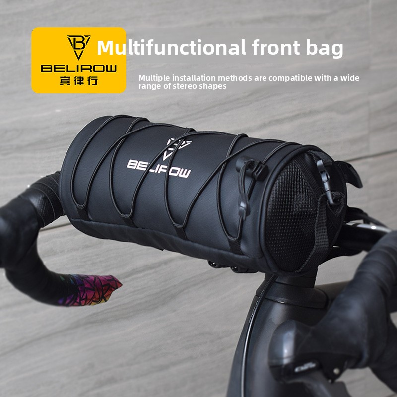 2L/5LBike ハンドルバーバッグ 防水レインカバー付き - Mountain Biking Hip Pack のレビューと価格