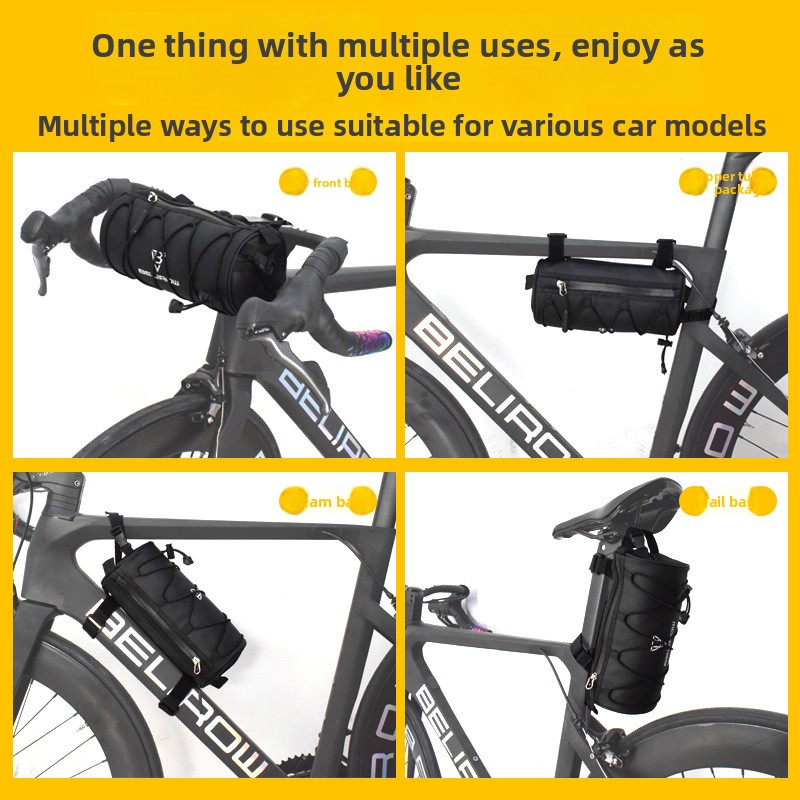 2L/5LBike ハンドルバーバッグ 防水レインカバー付き - Mountain Biking Hip Pack のレビューと価格
