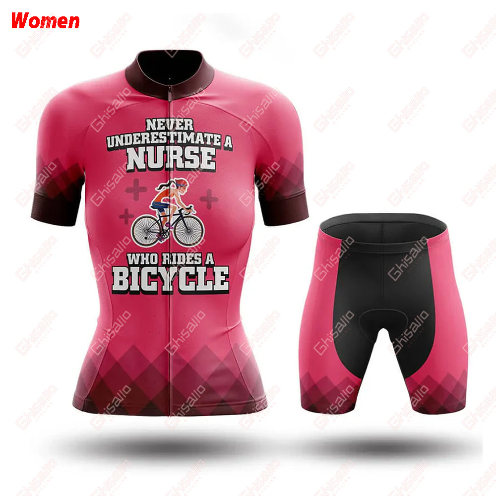 サイクリングナースポリエステルサイクリング服制服ジャージ女性 - Mountain Biking Outfits Women のレビューと価格