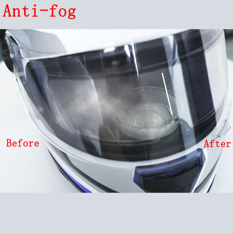 バイクヘルメット用防雨防曇フィルム、耐久性のあるナノフィルム - Mountain Biking Full Face Helmet のレビューと価格